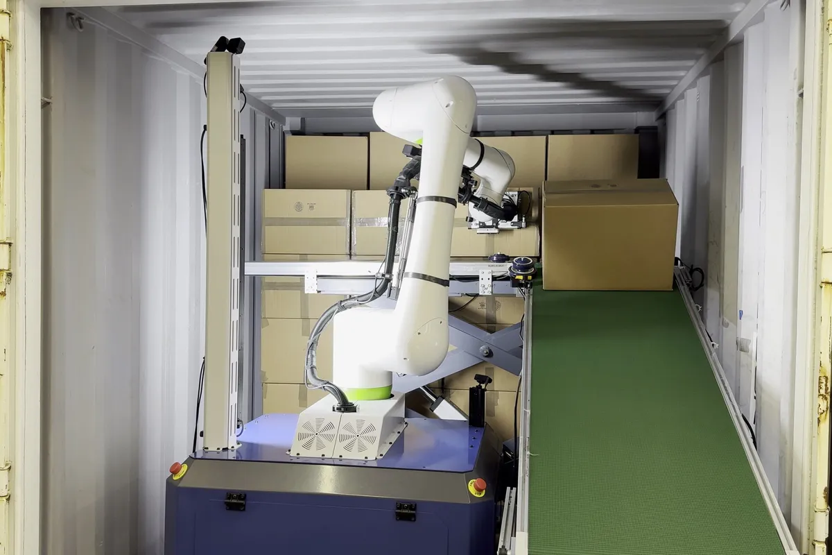 Anyware Robotics’ Pixmo Takes Unique Approach to Trailer Unloading ...